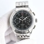GF Factory Breitling Premier 316L Steel 42mm B01 Movement Black/White Face Watch